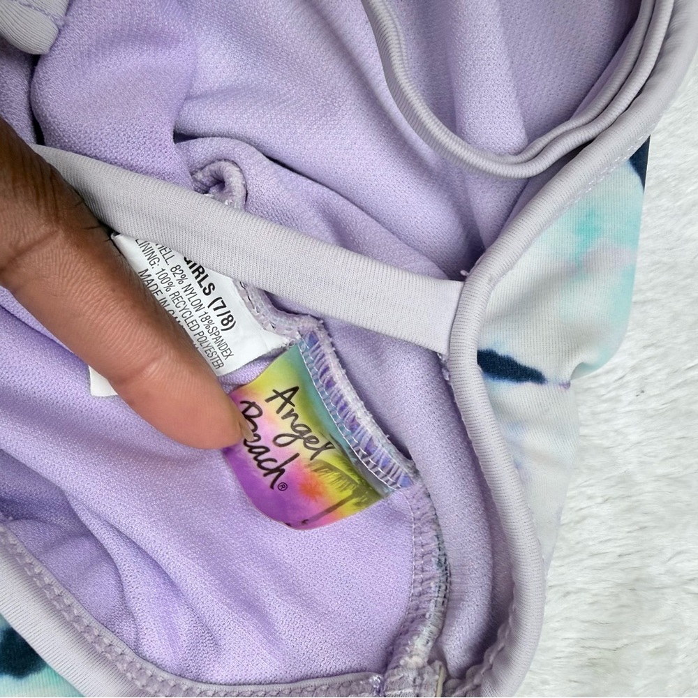 Angel Kids Pastel Tie-Dye One Piece - Picture 2 of 3